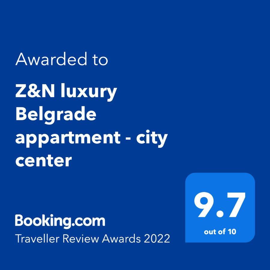 Z&N Luxury Belgrade Appartment - City Center Екстер'єр фото